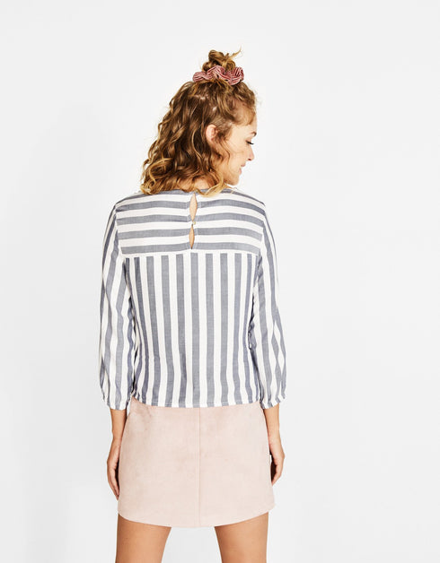 Fit Plaid Linen Shirt