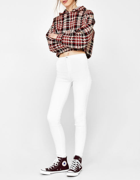 High waist denim jeggings